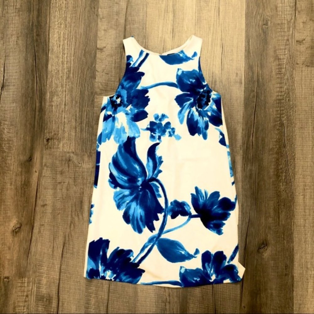 PRICE DROP‼️LAUREN RALPH LAUREN Blue & White Dress